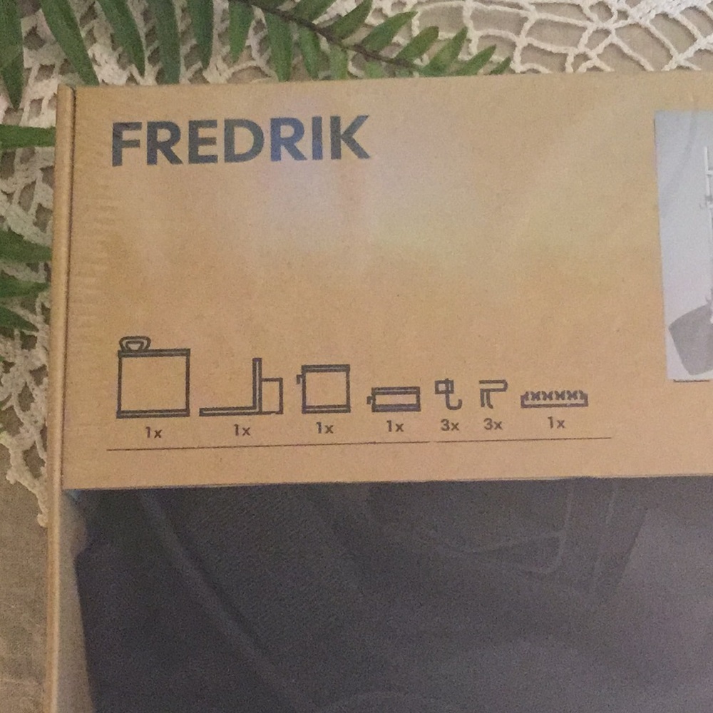 IKEA Fredrik Desk Accessory Pack Black - Picture 2 of 9